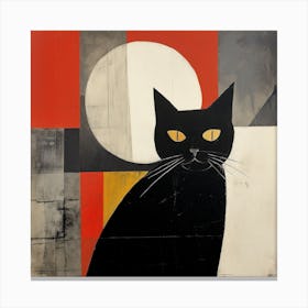 Black Cat Canvas Print