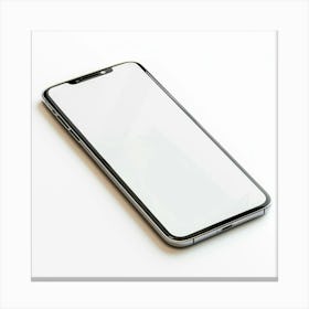 White Iphone X 7 Canvas Print