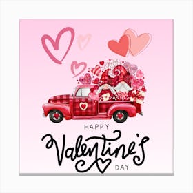 Happy Valentine'S Day 2 Canvas Print