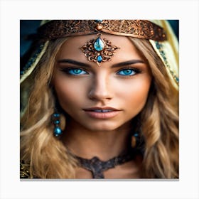 Egyptian Beauty Canvas Print