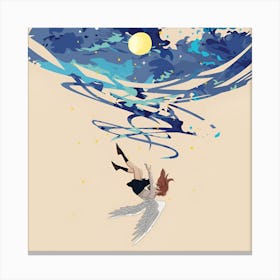 Angel In The Sky 1 Canvas Print