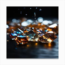 Diamonds Canvas Print