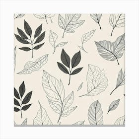 Leaf Pattern 1 Canvas Print