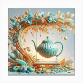 Teapot Canvas Print