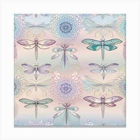 Dragonflies Canvas Print