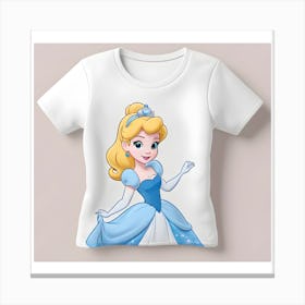 Cinderella shirt Canvas Print