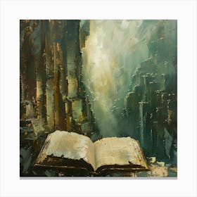 Open Book 3 Canvas Print