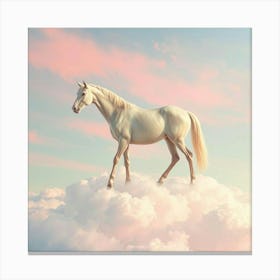 Horse In The Clouds 13 Canvas Print