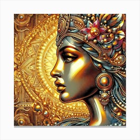 Cleopatra Portrait Artwork 93 Canvas Print