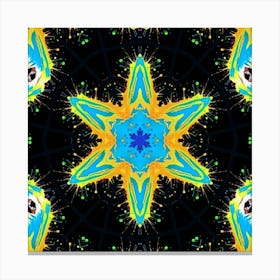 Psychedelic Star Pattern 1 Lienzo