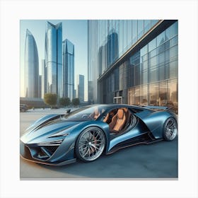 Mclaren Supercar Canvas Print