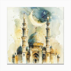 Islamic Mosque 10 Canvas Print