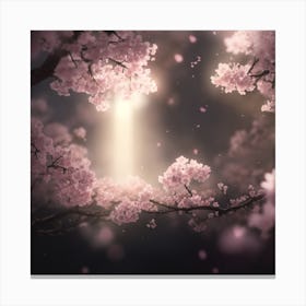 Cherry Blossoms Canvas Print