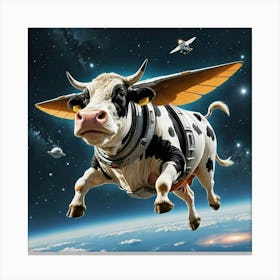 Ai Cow Canvas Print