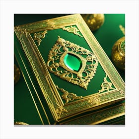 Muslim Holy Book Canvas Print