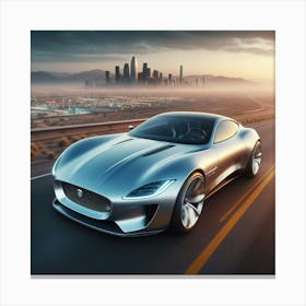 Jaguar F-Type Concept 1 Canvas Print