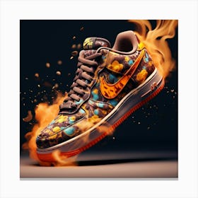 Nike Air Force 1 9 Canvas Print