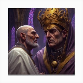 King And Queen 3 Canvas Print