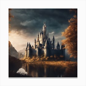 Castle In The Sky 4 Canvas Print