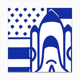 Space Shuttle Canvas Print