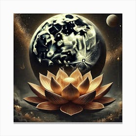 Lotus Flower 159 Canvas Print