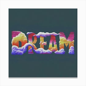 Dream art print Canvas Print