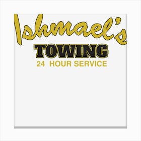 Ismael S Towing Canvas Print