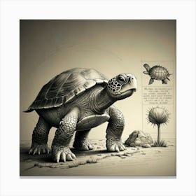 Tortoise Canvas Print