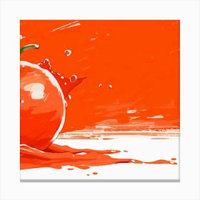 Ripe Tomato Canvas Print