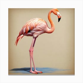 Flamingo 44 Canvas Print