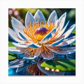 Water Lily Canvas Print