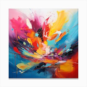 Abstract Painting 15 Canvas Print