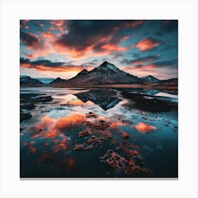 Mt Reflections Canvas Print