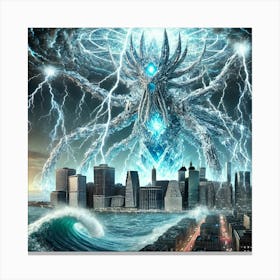 Crystal Leviathan 9 Canvas Print