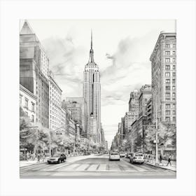 Empire State Building 2 Canvas Print