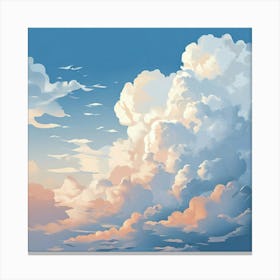 Clouds In The Sky 7 Canvas Print