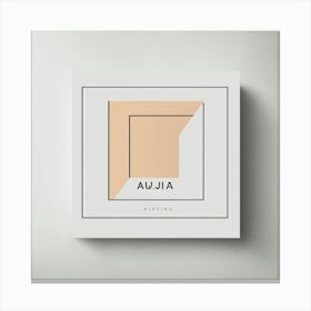 A Minimalist And Design Conscious Shop Logo Image， Canvas Print