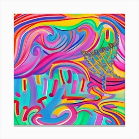 Rainbow Of Colors Canvas Print