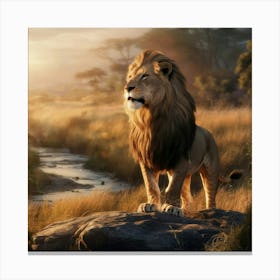 Lion King Canvas Print