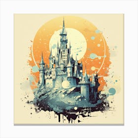 Castle In The Sky Canvas Print