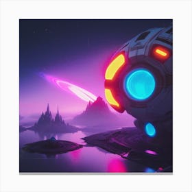 Spaceship 1 Canvas Print