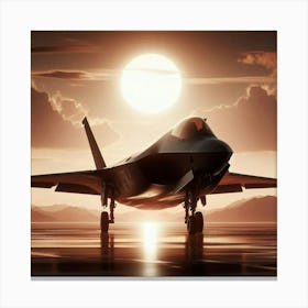 F-35Fighter Jet Canvas Print