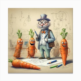 Carrots 12 Canvas Print