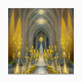 splendid entrance Canvas Print