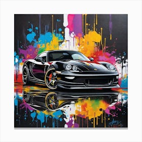 Porsche 911 Gt3 4 Canvas Print