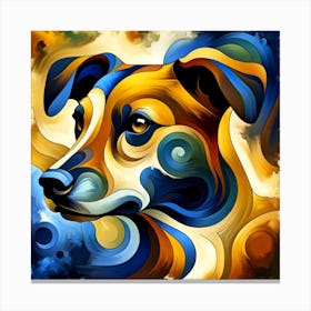 Dog Breed 01 1 Canvas Print