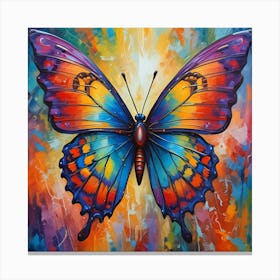 Butterfly Painting 162 Canvas Print