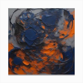 Abstract Painting Canvas Print