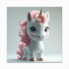 Cute Unicorn 839 Canvas Print