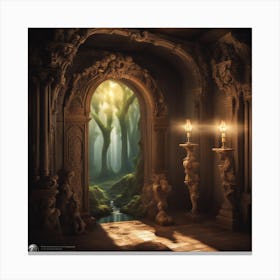 Enchanted Forest Canvas Print